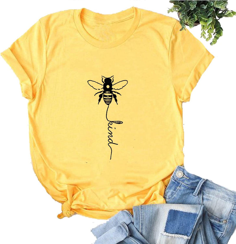 Women Bee Kind T-Shirt Graphic Shirt & Blouse