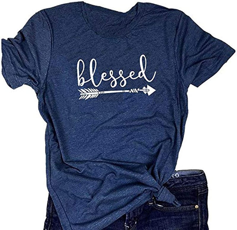 Women Blessed T-Shirt Christian Shirt
