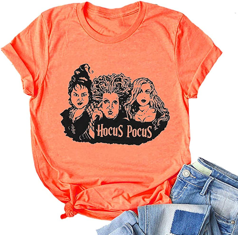 Women Hocus Pocus T-Shirt Sanderson Sisters Shirt