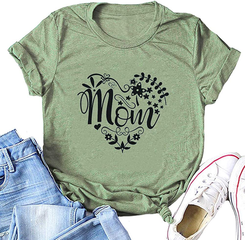 Women Mom T-Shirt Mama Shirt
