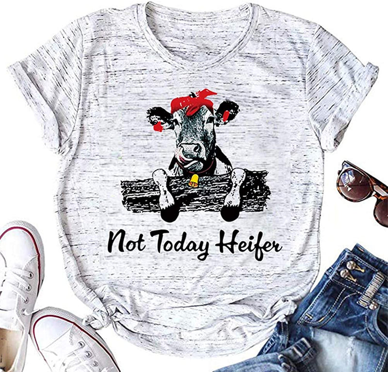 Women Heifer T-Shirt Cow Shirt