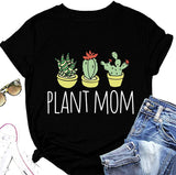 Cute Plant Mom Shirt Women Plant Lover Gift Graphic Tees