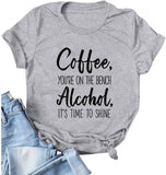 Coffee You're On The Bench Wine Suit Up Shirt Coffee Shirt Wine Shirt for Women