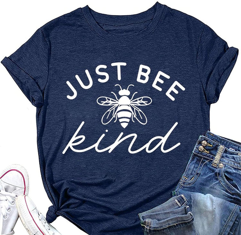 Women Just Bee Kind Kindness Matters Positive T-Shirt
