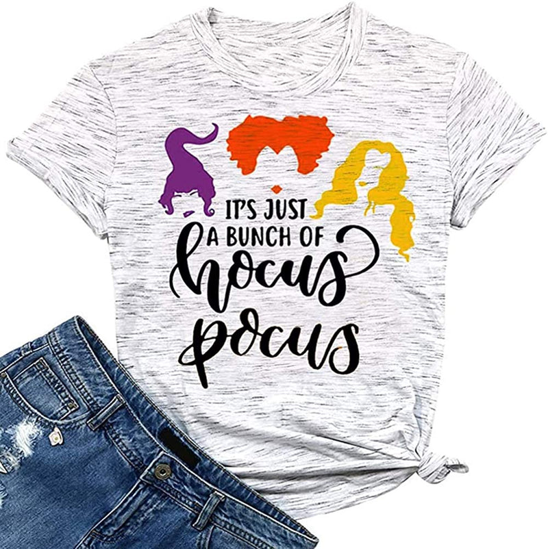 Women Hocus Pocus T-Shirt Sanderson Sisters Shirt