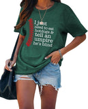 Women I Just Need to Eat Hotdogs and Tell an Umpire He's Blind Baseball Sports Tees Tops