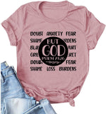 Christian Shirt for Women BUT GOD! Psalm 73:26 Faith Tees