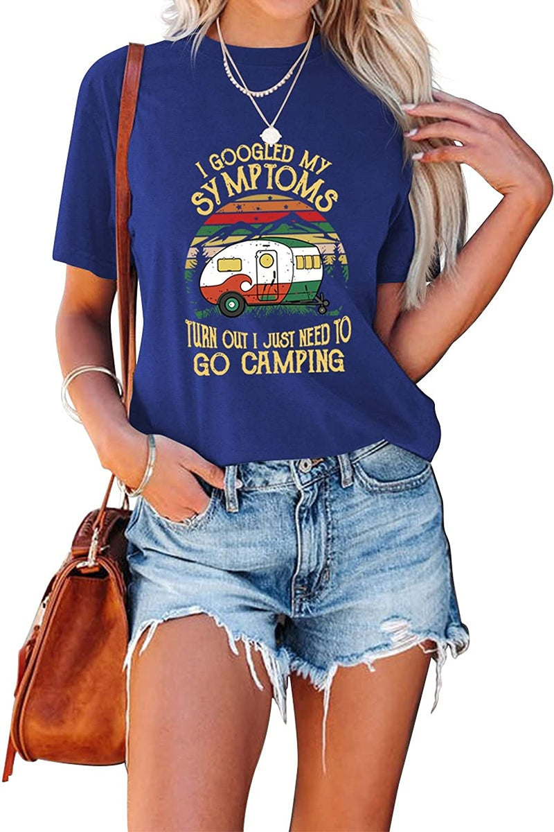 Women Camping Lover T-Shirt