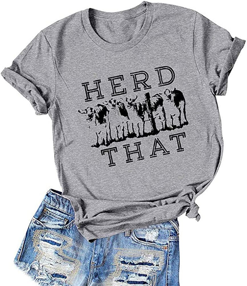 Women Herd That T-Shirt Women Graphic Tee