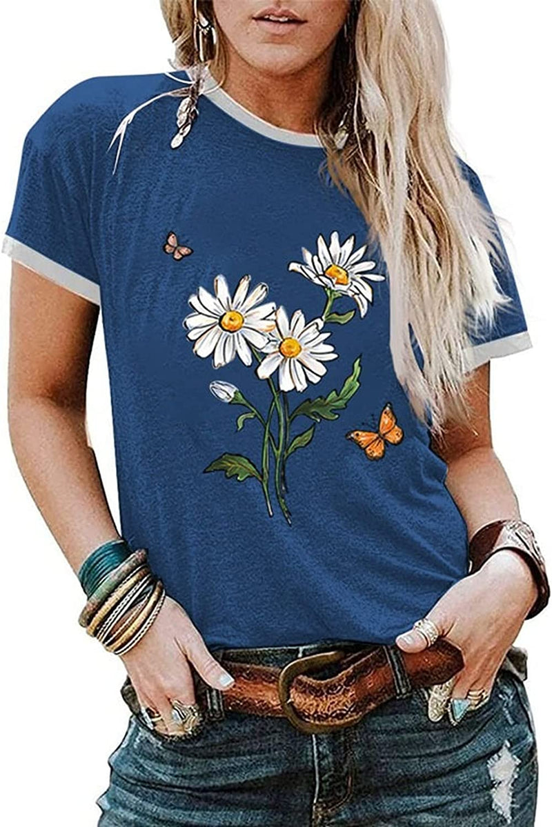 The Daisies are Fragrant and The Butterflies are Dancing T-Shirt