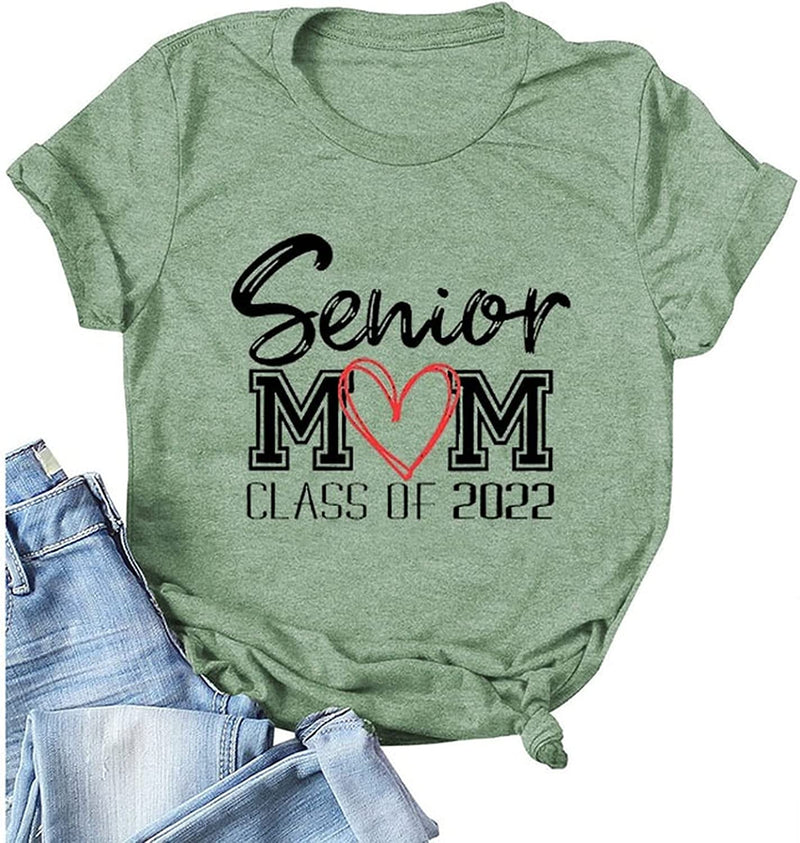 Women Senior Mom Class of 2022 Shirt