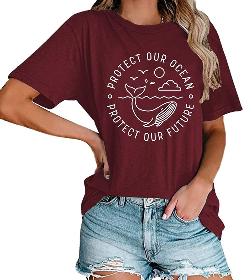Women Protect Our Oceans Protect Our Future T-Shirt