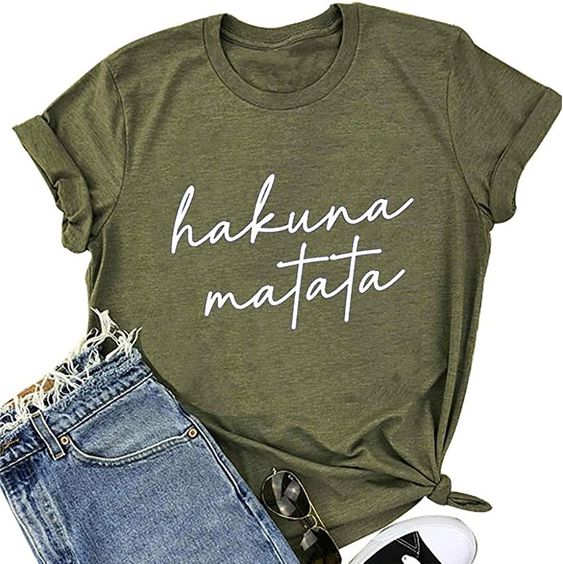 T-shirt Hakuna Matata pour femmes