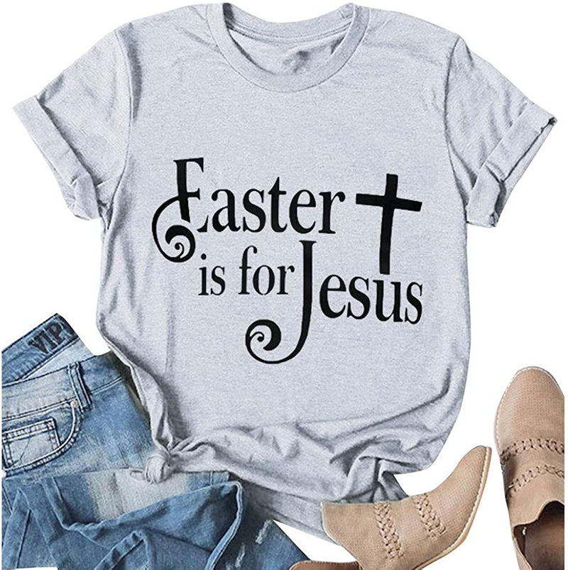 Women Easter is for Jesus T-Shirt Easter Shirt