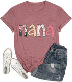 Women Nana Shirt Tees Tops