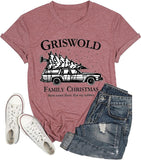Griswold Family Christmas Tees Women Christmas T-Shirt