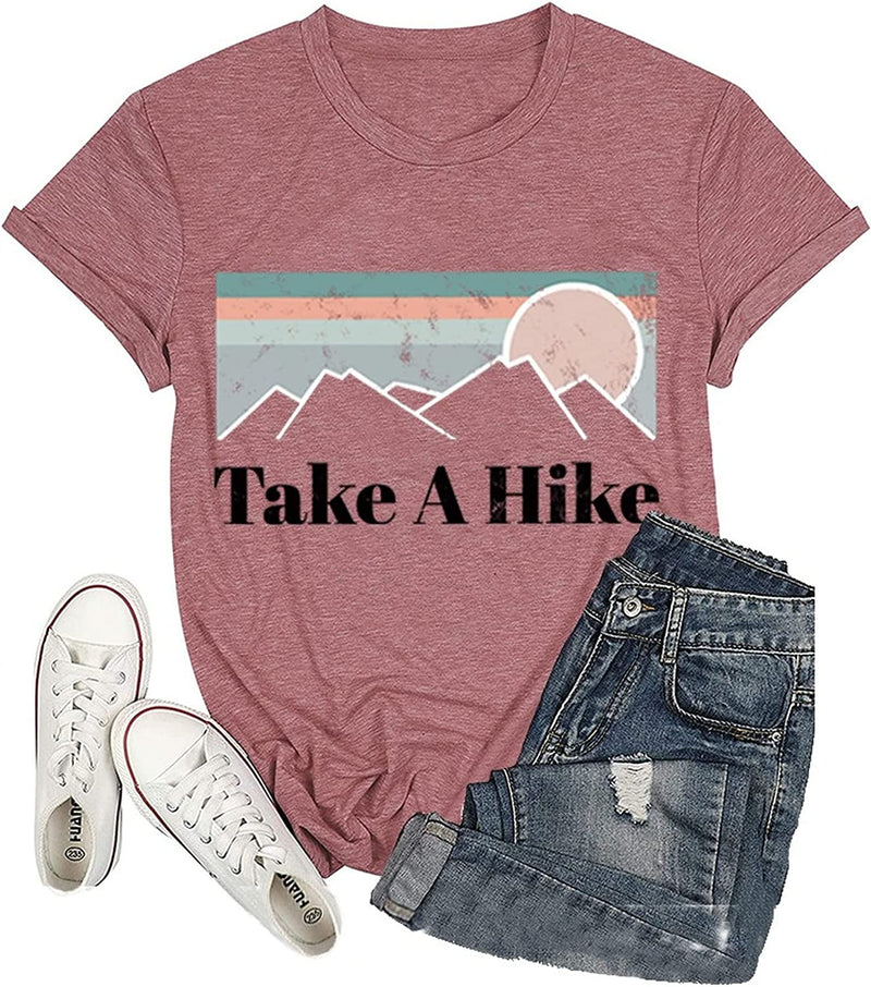Take A Hike Shirt Women Camping Adventure T-Shirt