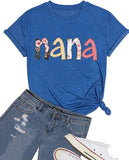 Women Nana Shirt Tees Tops