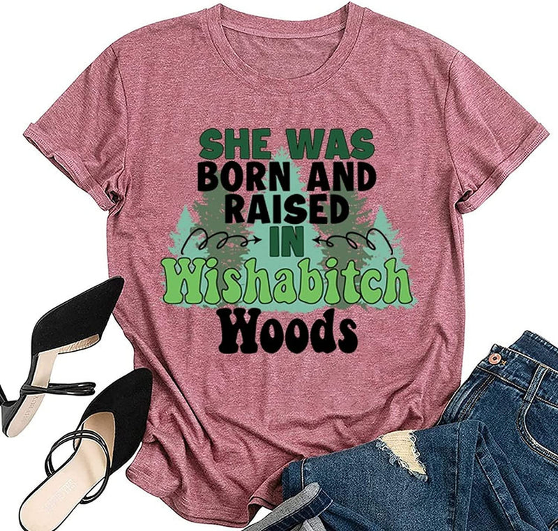 Women Hiking Camping Travel Lover Gift Graphic T-Shirt