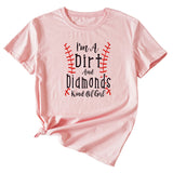 I'm A Dirt and Didmonds Women's Short-sleeved Top for Summer