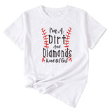 I'm A Dirt and Didmonds Women's Short-sleeved Top for Summer