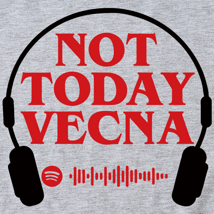NOT TODAY VECNA T-shirt d'été à manches courtes et col rond pour femme