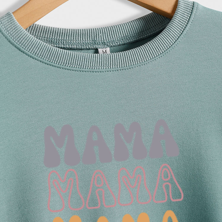 Mama Fashion – pull ample à manches longues pour femmes, automne et hiver