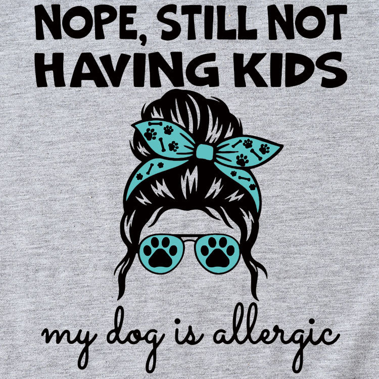 Non, je n'ai toujours pas de mode, T-shirt ample à manches courtes pour femmes