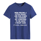 BEEN FEELING A LIttLE LEttER FASHION WOMEN'S CREW NECK SHORt SLEEVE T-Shirt