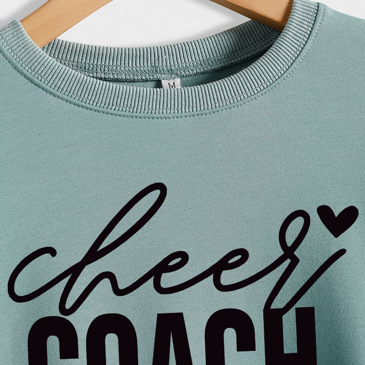 Pull ample à manches longues et col rond avec lettres Love Heart