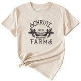 SCHRUTE BED BREAKFAST FARMS Casual Short Sleeve T-Shirt