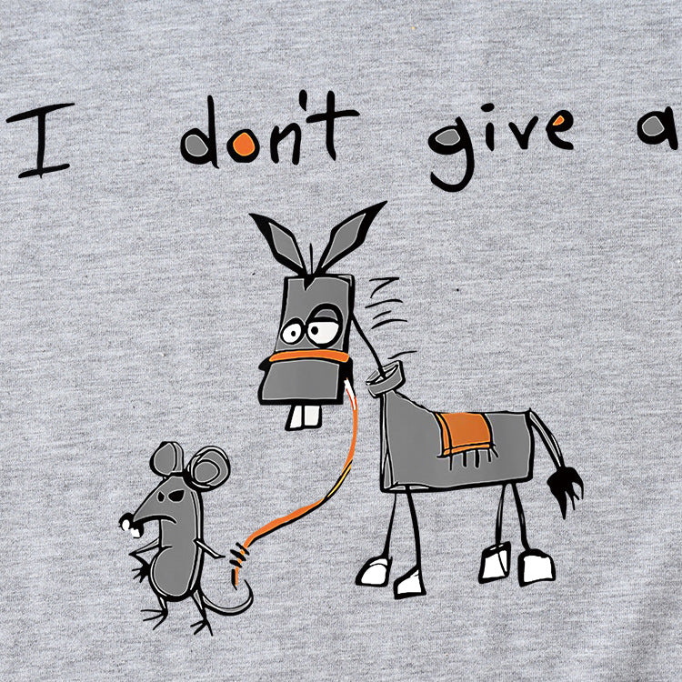 Je n'imprime pas de chemises à col rond et à manches courtes pour femmes avec des motifs intéressants