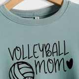 VOLLEYBALL MOM Volleyball Brief Liebe Rundhals Herbst Winter Langarm Lose Body