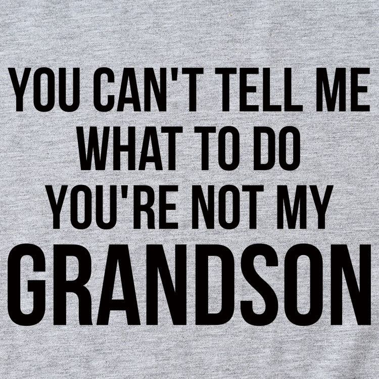 T-shirt ample à manches courtes et col rond pour femme, à la mode, avec lettres, You Can't Tell Me