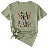 I'm A Dirt and Didmonds Women's Short-sleeved Top for Summer