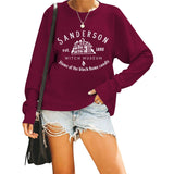 Cross-border SANDERSON ESL Autumn and Winter Round Neck Loose Plus Size Long Sleeve Fashion Sweater