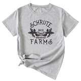 SCHRUTE BED BREAKFAST FARMS Casual Short Sleeve T-Shirt