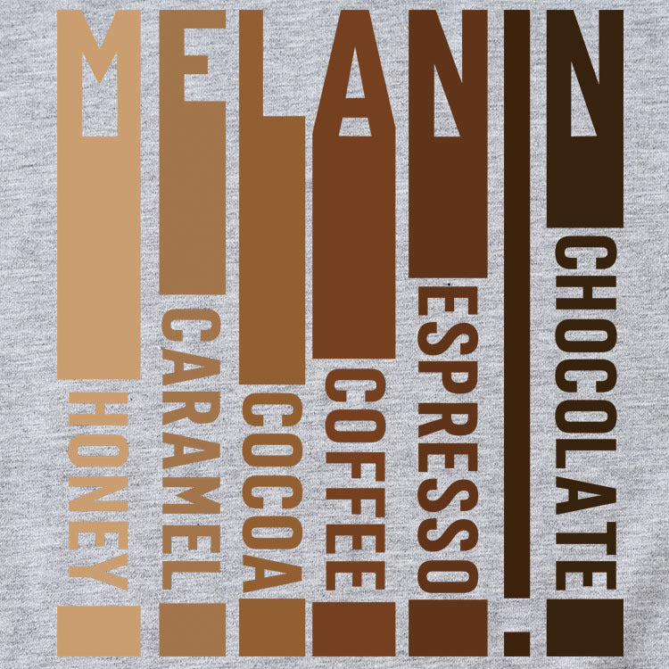 MELANIN Lettre Col Rond Lâche Casual Manches Courtes Dames T-Shirt