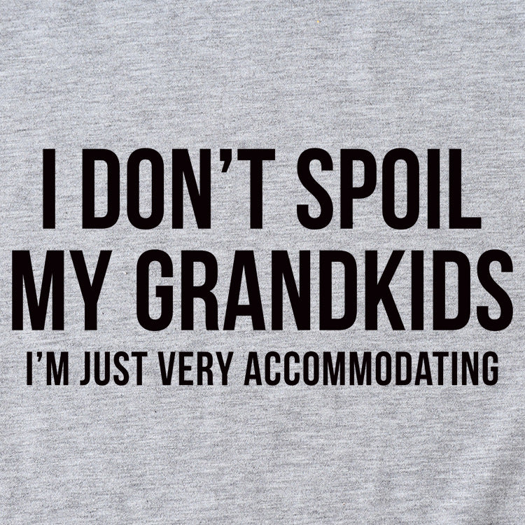 Lettre à la mode pour femmes, je ne bobine pas mes petits-enfants, manches courtes