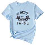 SCHRUTE BED BREAKFAST FARMS Casual Short Sleeve T-Shirt