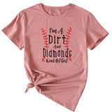 I'm A Dirt and Didmonds Women's Short-sleeved Top for Summer