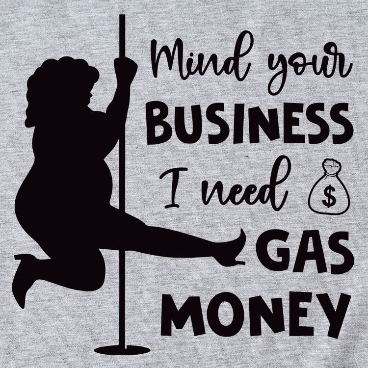 T-Shirt ample à manches courtes et col ras du cou pour l'été, à la mode, faites attention à vos affaires