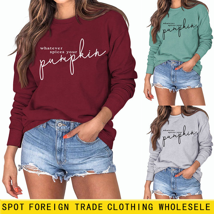 Whatever Spices Your Pumpkin Womens Sweater
