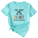 The Letter They Aren't Womens Summer Casual Short Sleeve T-shirt