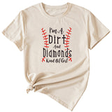 I'm A Dirt and Didmonds Women's Short-sleeved Top for Summer