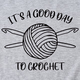 Fashion It's A Good Day Woolen Funny Pattern Women's Short Sleeve T-shirt