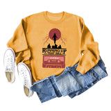 RUNNING UP THAT HILL WOMEN'S CREWNECK, LONG-SLEEVED SHIRT, PLUS-SIZE SWEATSHIRT