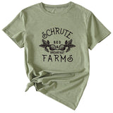 SCHRUTE BED BREAKFAST FARMS Casual Short Sleeve T-Shirt