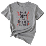 I'm A Dirt and Didmonds Women's Short-sleeved Top for Summer