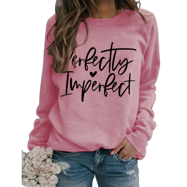 Sweat-shirt monogrammé parfaitement imparfait pour femmes